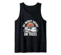 Funny My Money Cresce su Alberi Motosega Detto Canotta