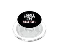 Funny My Nephew Has Baseball Saying Sarcastico PopSockets PopGrip per MagSafe