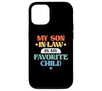 Funny My Son In-Law Favorite Child Retro Family Joke Custodia per iPhone 12/12 Pro