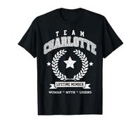 Funny Name Support, Membro a Vita del Team Charlotte Maglietta