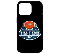 Funny National Tight End Day American Football Custodia per iPhone 16 Pro