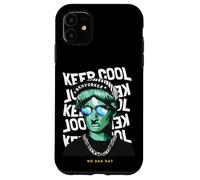 Funny New York City Cool Statue of Liberty Graphic Designs Custodia per iPhone 11