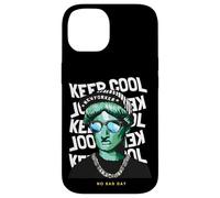 Funny New York City Cool Statue of Liberty Graphic Designs Custodia per iPhone 14