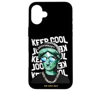 Funny New York City Cool Statue of Liberty Graphic Designs Custodia per iPhone 16 Plus