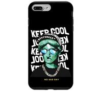 Funny New York City Cool Statue of Liberty Graphic Designs Custodia per iPhone 7 Plus/8 Plus