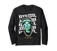 Funny New York City Cool Statue of Liberty Graphic Designs Maglia a Manica