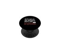 Funny No Syllabus Teacher Professor College Humorous Graphic PopSockets PopGrip Adesivo