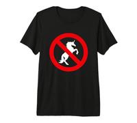 Funny No Unicorns Gift Men Women - Forbidden Humor Sarcasm Maglietta Premium