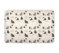 Funny Norwegian Custom Cat Cats Beige Extra Large Resuable Fasciatoio Coperture Impermeabile Vasino Training Lenzuola Copertura Anti-Labbra Biancheria da Letto per Neonati, 132,1 cm L x 86,4 cm W