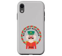 Funny not my first schiaccianoci meme di ballerina di Natale Custodia per iPhone XR
