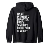 Funny Novelty I'm Not Everyones Cup of Tea Felpa con Cappuccio