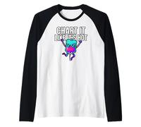 Funny Nurse Chart It Like Its Hot Medical Staff Maglia con Maniche Raglan