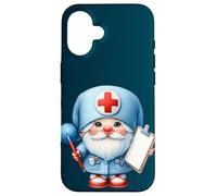 Funny Nursing School Nurse Gnome For Registered Nurse Life Custodia per iPhone 16