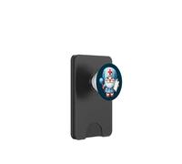 Funny Nursing School Nurse Gnome For Registered Nurse Life PopSockets PopWallet per MagSafe