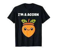 Funny Oak Acorn Small Nut Minimalist Cute simple I'm a Acorn Maglietta