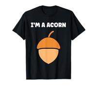 Funny Oak Acorn Small Nut Minimalist Cute simple I'm a Acorn Maglietta
