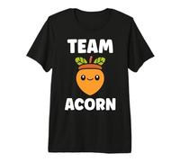 Funny Oak Acorn Small Nut Minimalist Cute Simple Team Acorn Maglietta Premium