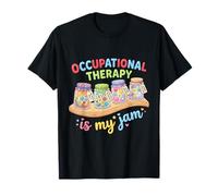 Funny Occupational Therapist Is My Jam Pediatric Therapy Maglietta
