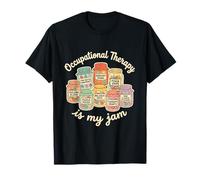 Funny Occupational Therapist Is My Jam Pediatric Therapy Maglietta