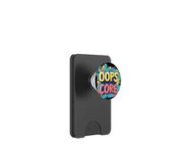 Funny Oops Core Speech Emblema per uomo e donna PopSockets PopWallet per MagSafe