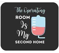 Funny Operating Room Doctor Nurse Surgery Tech Or Tappetini Mouse Base in Gomma Mousemat Confortevole Tappetini per Il Mouse per Ufficio Lavoro Laptop 25X30Cm