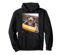 Funny Opossum Roller Coaster Meme Silly Graphic Felpa con Cappuccio