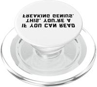 Funny Optical Illusion Genius Design PopSockets PopGrip per MagSafe