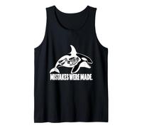 Funny Orca Killer Whale Scuba Diving Skeleton Dark Humor Canotta
