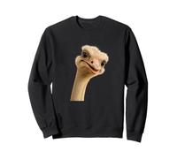Funny Ostrich Face Meme for Zookeeper Animal Safari Felpa