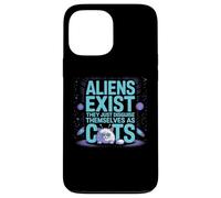 Funny Outer Space Cat - Gli alieni esistono travestiti da gatti Custodia per iPhone 13 Pro Max
