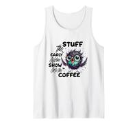 Funny Owl Stuff The Early Worm Coffee Canotta
