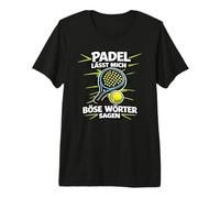 Funny Padel - Il Padel Mi Fa Dire Parolacce Maglietta Premium