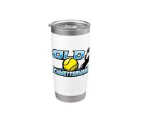 Funny Padel: La Vecchia "mano Di Farfalla" Bicchiere termico in acciaio inox doppia parete