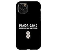 Funny Panda Game Animal Dont Look Game Over Ragazzi Ragazze Bambini Custodia per iPhone 11 Pro