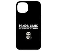 Funny Panda Game Animal Dont Look Game Over Ragazzi Ragazze Bambini Custodia per iPhone 13