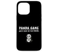 Funny Panda Game Animal Dont Look Game Over Ragazzi Ragazze Bambini Custodia per iPhone 13 Pro Max
