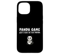 Funny Panda Game Animal Dont Look Game Over Ragazzi Ragazze Bambini Custodia per iPhone 15