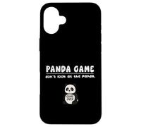 Funny Panda Game Animal Dont Look Game Over Ragazzi Ragazze Bambini Custodia per iPhone 16 Plus