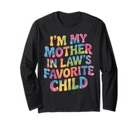 Funny Parent Im My Mother in Laws, Figlio Preferito Maglia a Manica