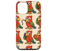 Funny Parrot Cartoon Meme Mischief Animal Humor Art Custodia per iPhone 12/12 Pro