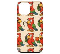 Funny Parrot Cartoon Meme Mischief Animal Humor Art Custodia per iPhone 12 Pro Max