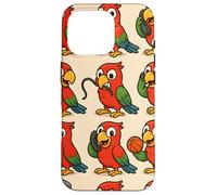 Funny Parrot Cartoon Meme Mischief Animal Humor Art Custodia per iPhone 16 Pro