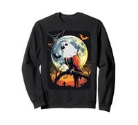 Funny Parrot Ghost Lovers Spooky Halloween Animals Costume Felpa