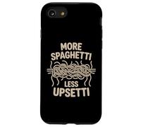 Funny Pasta More Spaghetti Less Upsetti Custodia per iPhone SE (2020) / 7 / 8