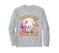 Funny Pastry Chef GNOME for Women Mom Love Baking Muffins Maglia a Manica