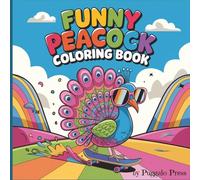 Funny Peacock Coloring Book