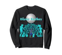 Funny Peacock Disco Turkey Wrong Animal Name Stupid Joke Felpa