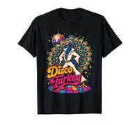 Funny Peacock Disco Turkey Wrong Animal Name Stupid Joke Maglietta