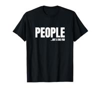 Funny People Not A Big Fan Sarcasmo Grafico Maglietta