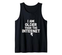Funny People Testo Divertente Citazione di Io Sono Older Than The Internet Canotta